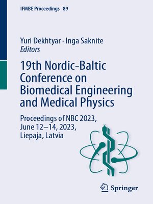 cover image of 19th Nordic-Baltic Conference on Biomedical Engineering and Medical Physics